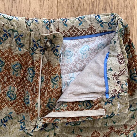 Patterned Wide-Leg Pants - Picture 10 of 16